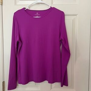 Lands’ End long sleeve athletic shirt, M